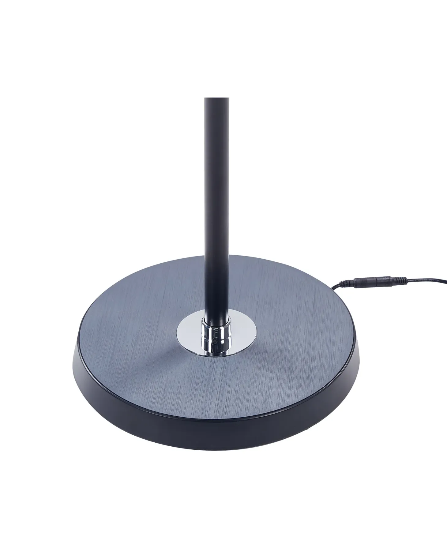 Lampa podłogowa LED ARIES Z pilotem Ze ściemniaczem Metal Czarny