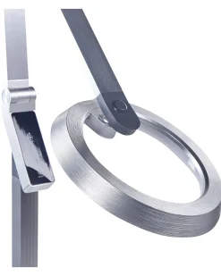 Lampa podłogowa LED CARINA Ze ściemniaczem Metal Srebrny