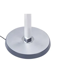 Lampa podłogowa LED CARINA Ze ściemniaczem Metal Srebrny
