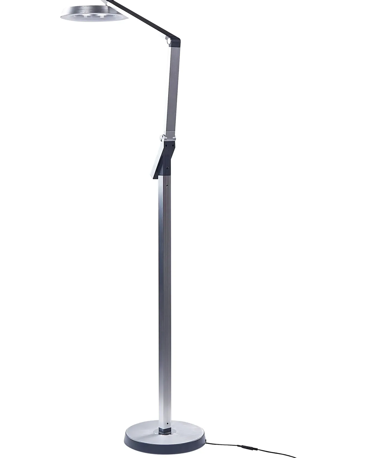 Lampa podłogowa LED CARINA Ze ściemniaczem Metal Srebrny