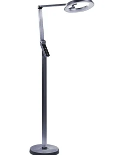 Lampa podłogowa LED CARINA Ze ściemniaczem Metal Ciemnoszary