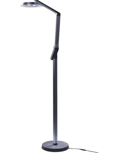 Lampa podłogowa LED CARINA Ze ściemniaczem Metal Ciemnoszary