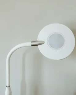 Lampa podłogowa LED CASSIOPEIA Ze ściemniaczem Metal Biały