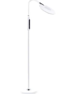 Lampa podłogowa LED CASSIOPEIA Ze ściemniaczem Metal Biały
