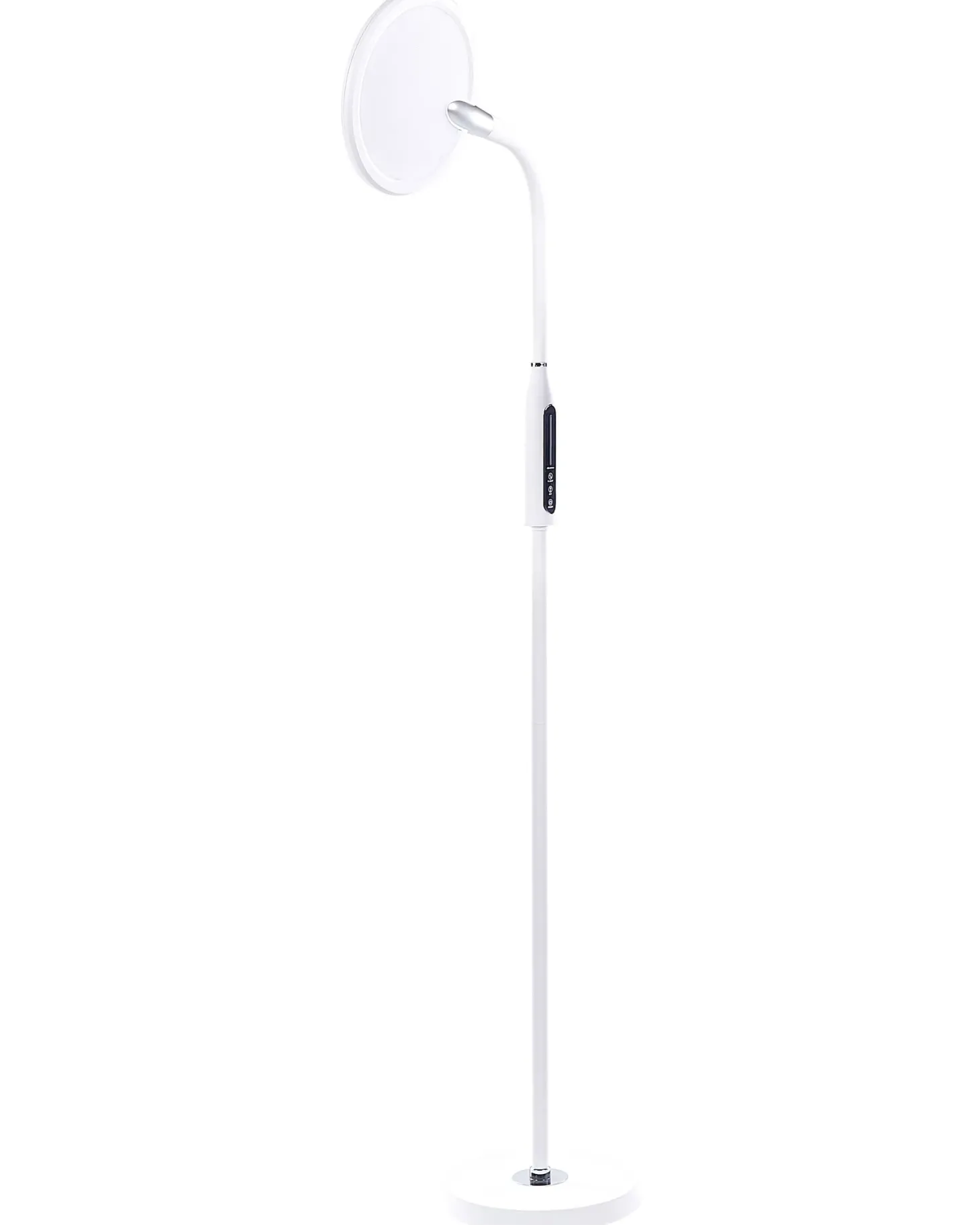 Lampa podłogowa LED CASSIOPEIA Ze ściemniaczem Metal Biały