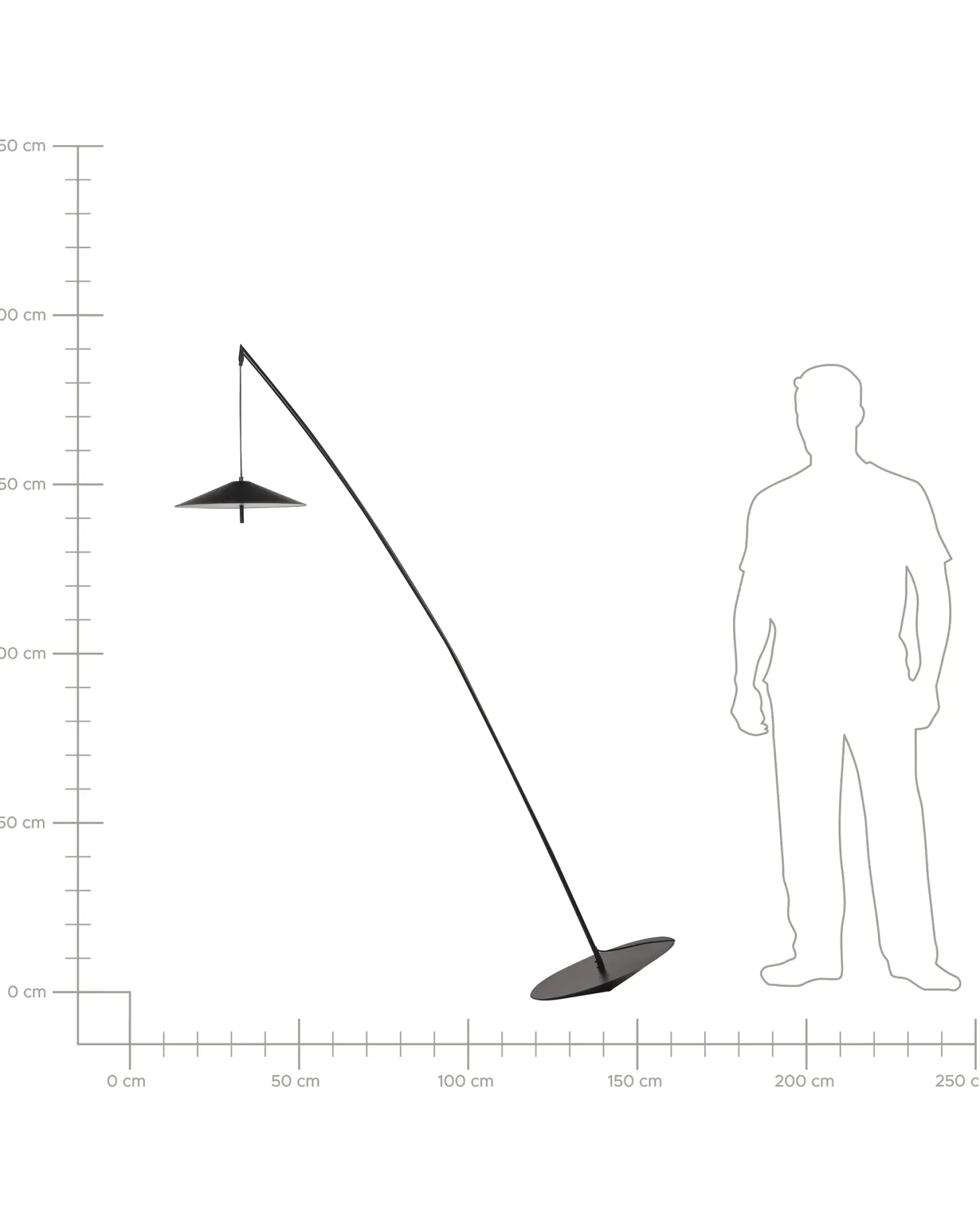 Lampa podłogowa LED COMALIE Metal Czarny