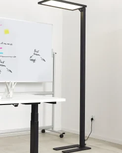 Lampa podłogowa LED ORION Z czujnikiem ruchu Metal Czarny