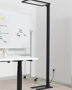 Lampa podłogowa LED ORION Z czujnikiem ruchu Metal Czarny