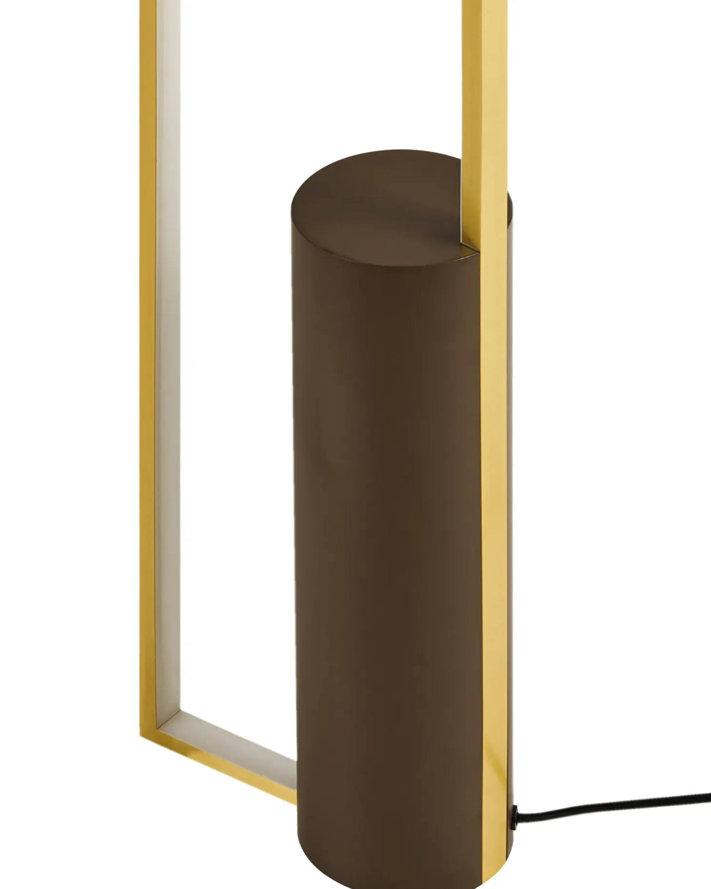 Lampa podłogowa LED PATRICIO Metal Złoty