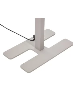 Lampa podłogowa LED SCULPTOR Z czujnikiem ruchu Metal Srebrny