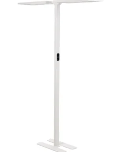 Lampa podłogowa LED SCULPTOR Z czujnikiem ruchu Metal Biały