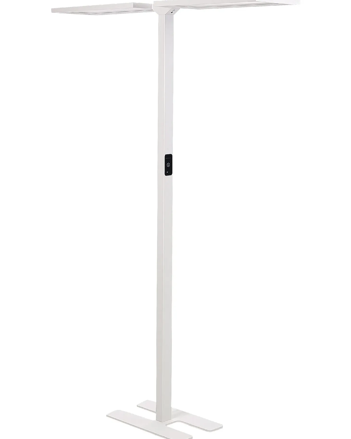 Lampa podłogowa LED SCULPTOR Z czujnikiem ruchu Metal Biały