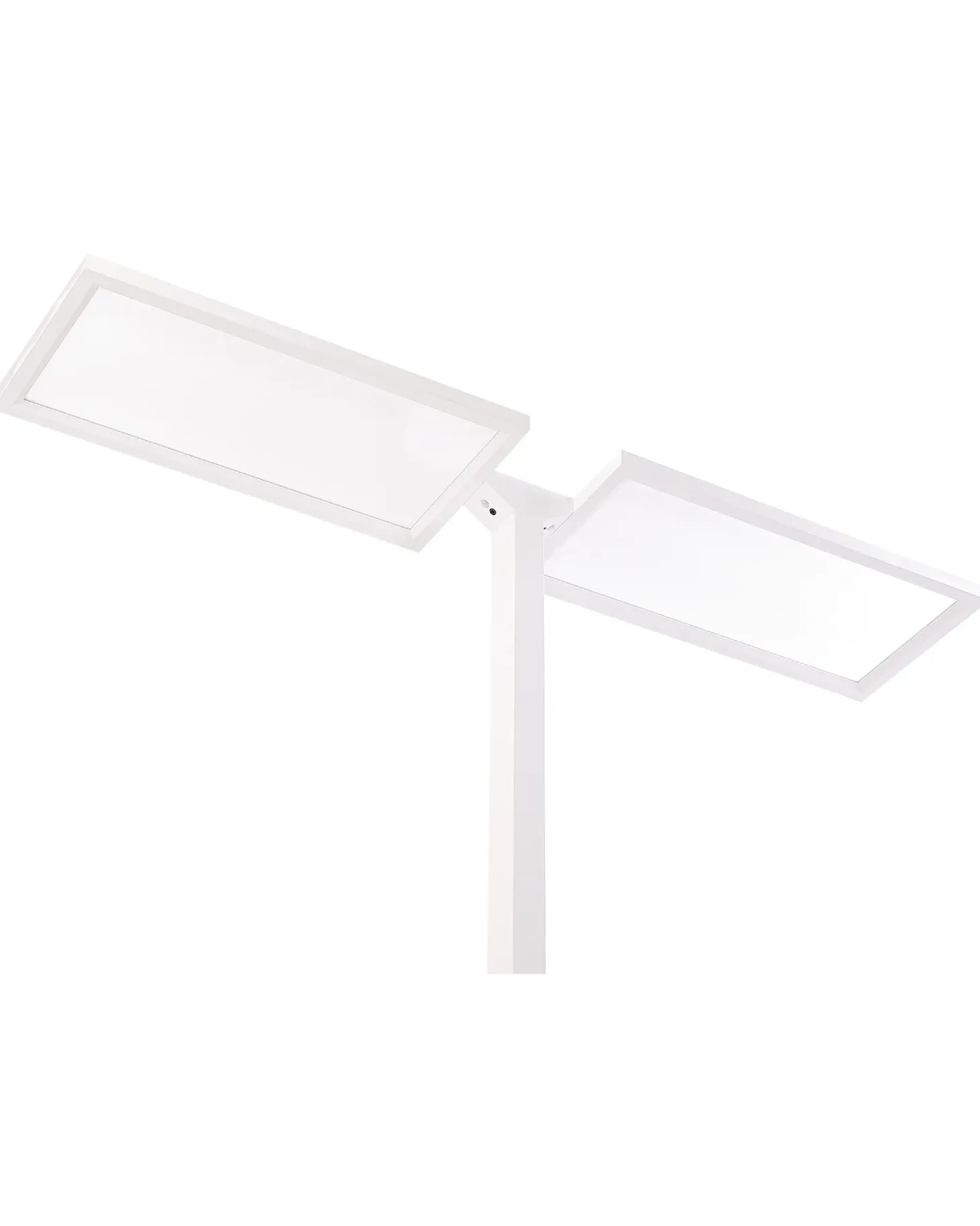 Lampa podłogowa LED SCULPTOR Z czujnikiem ruchu Metal Biały