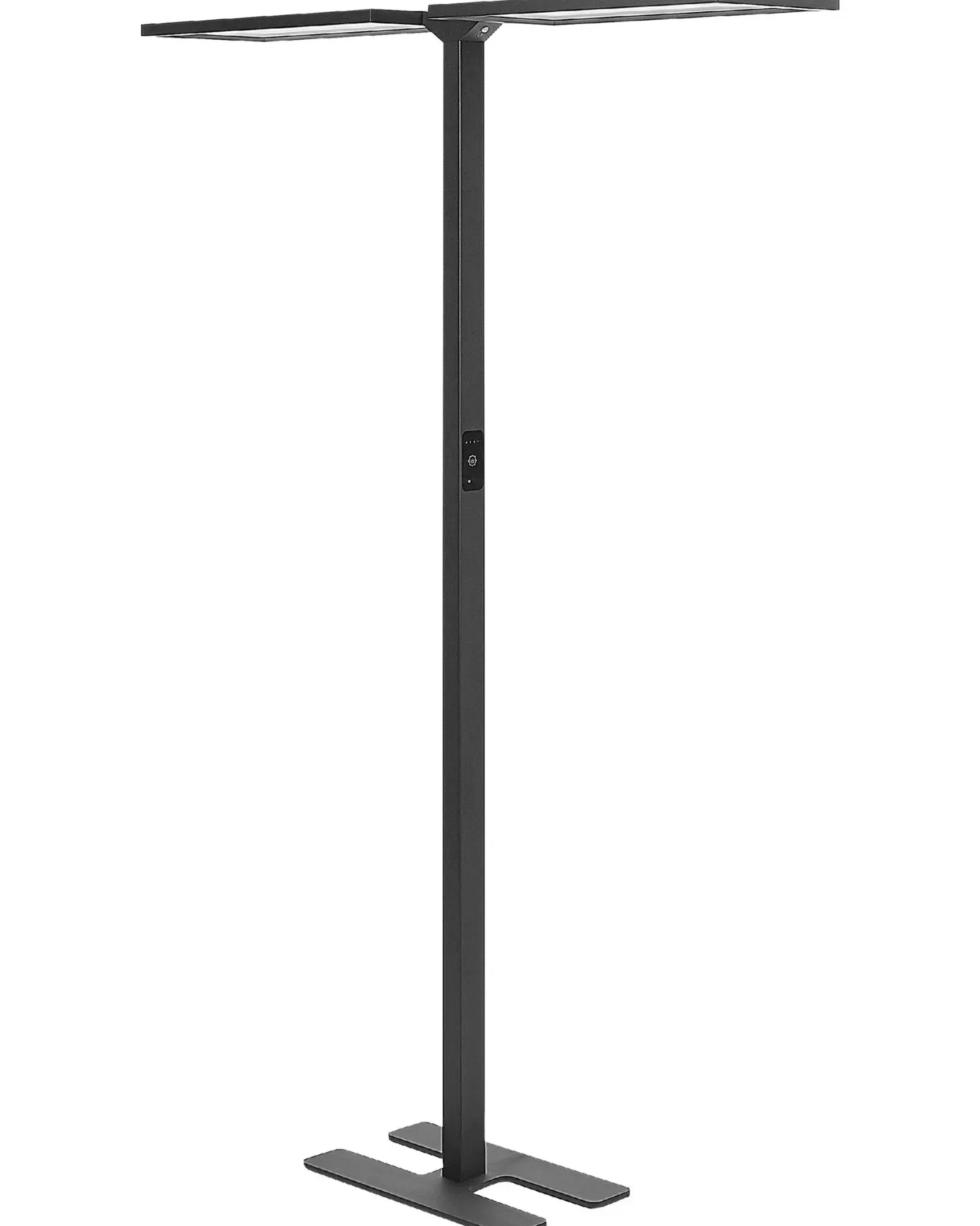Lampa podłogowa LED SCULPTOR Z czujnikiem ruchu Metal Czarny