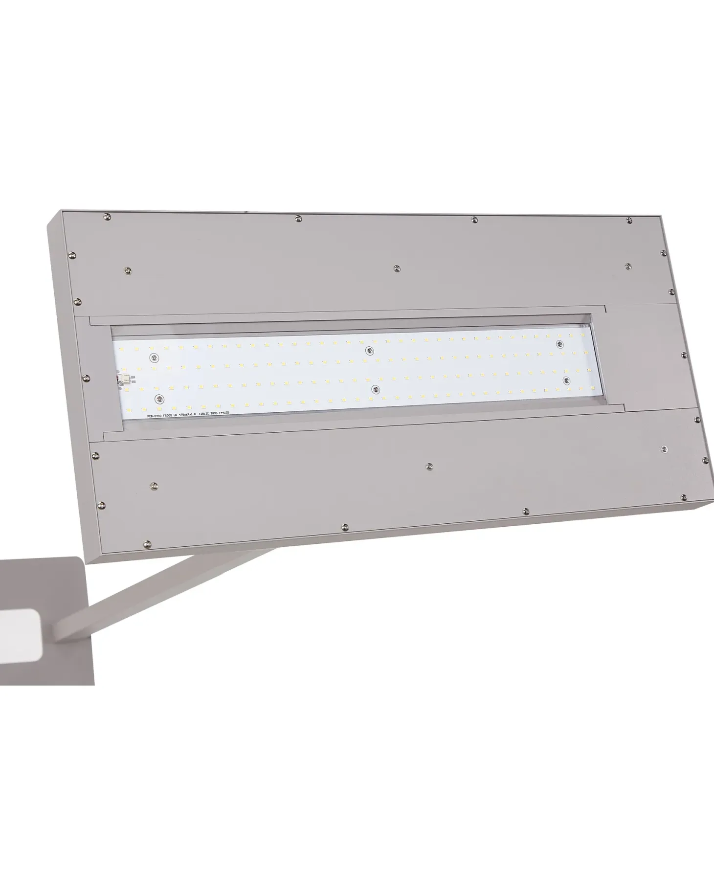 Lampa podłogowa LED TAURUS Ze ściemniaczem Metal Srebrny