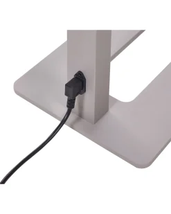 Lampa podłogowa LED TAURUS Ze ściemniaczem Metal Srebrny