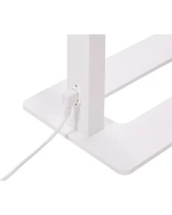 Lampa podłogowa LED TAURUS Ze ściemniaczem Metal Biały