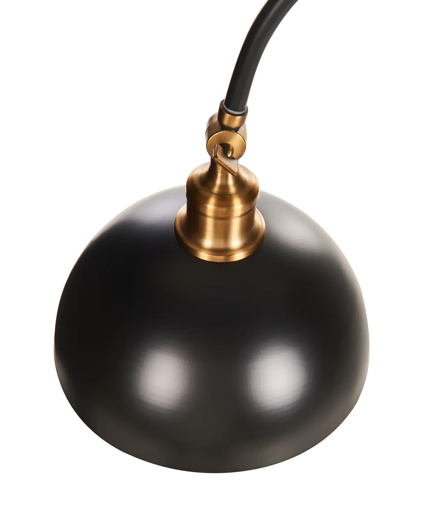 Lampa podłogowa LENNON Regulowana Metal Czarny