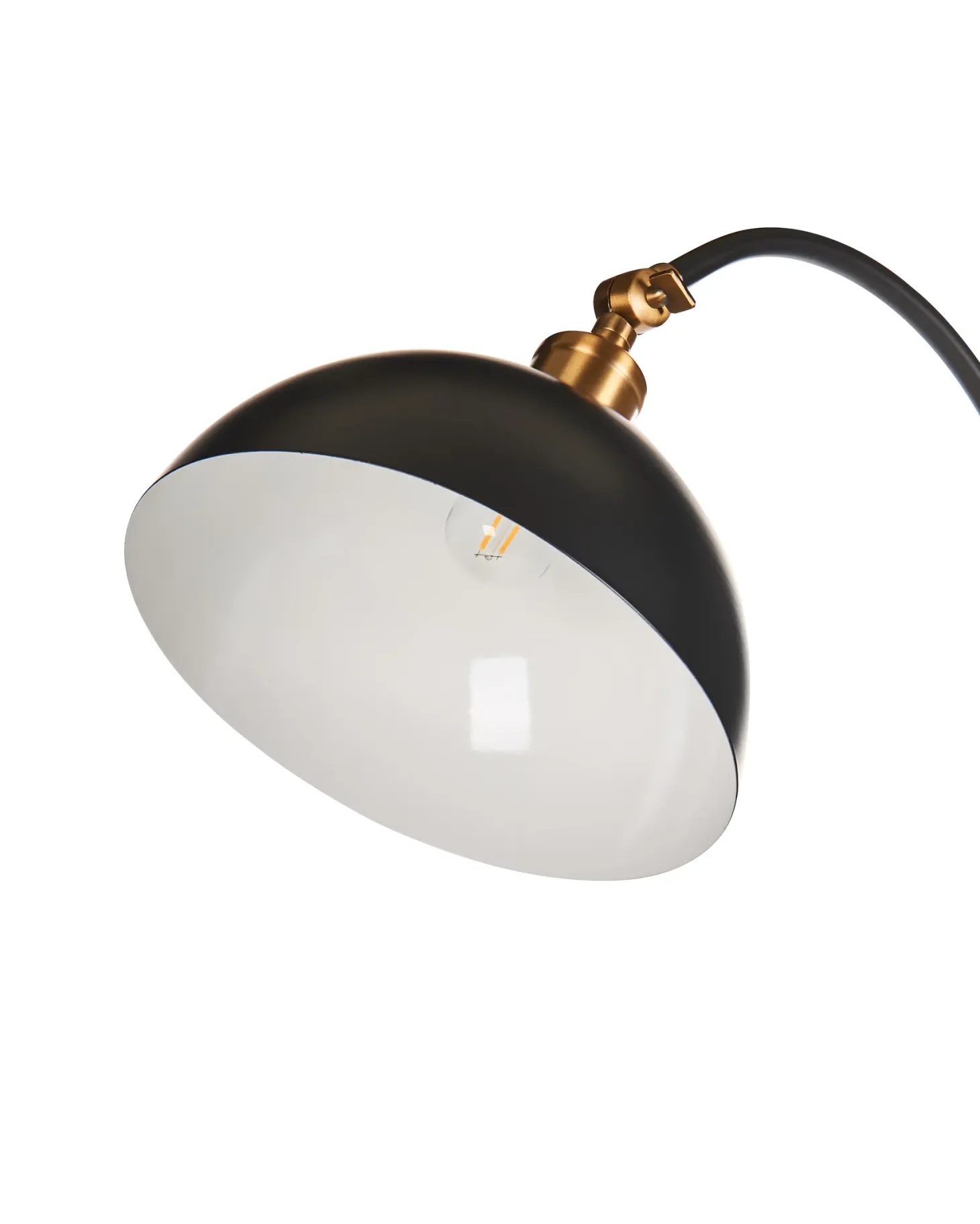 Lampa podłogowa LENNON Regulowana Metal Czarny