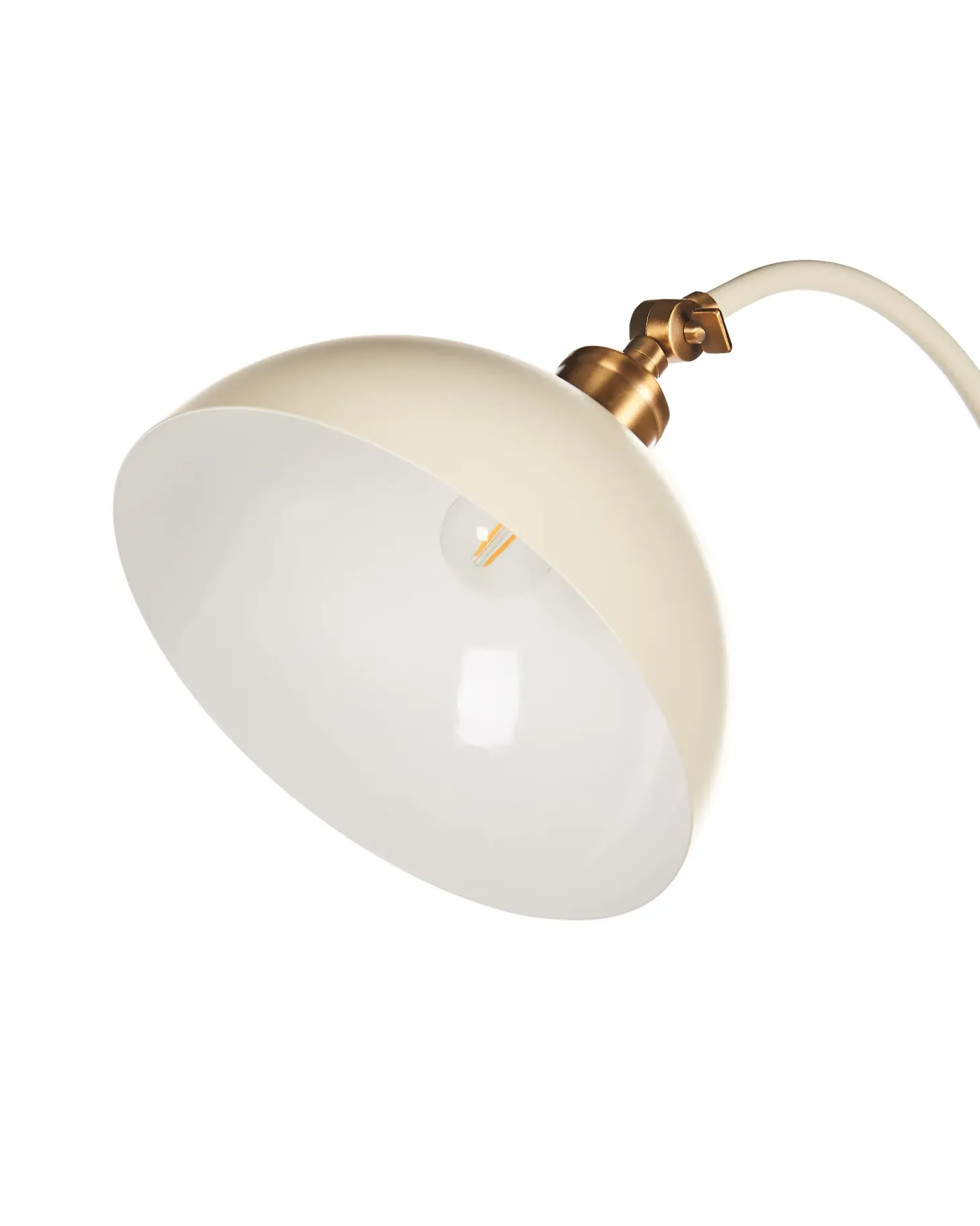 Lampa podłogowa LENNON Regulowana Metal Jasnobeżowy