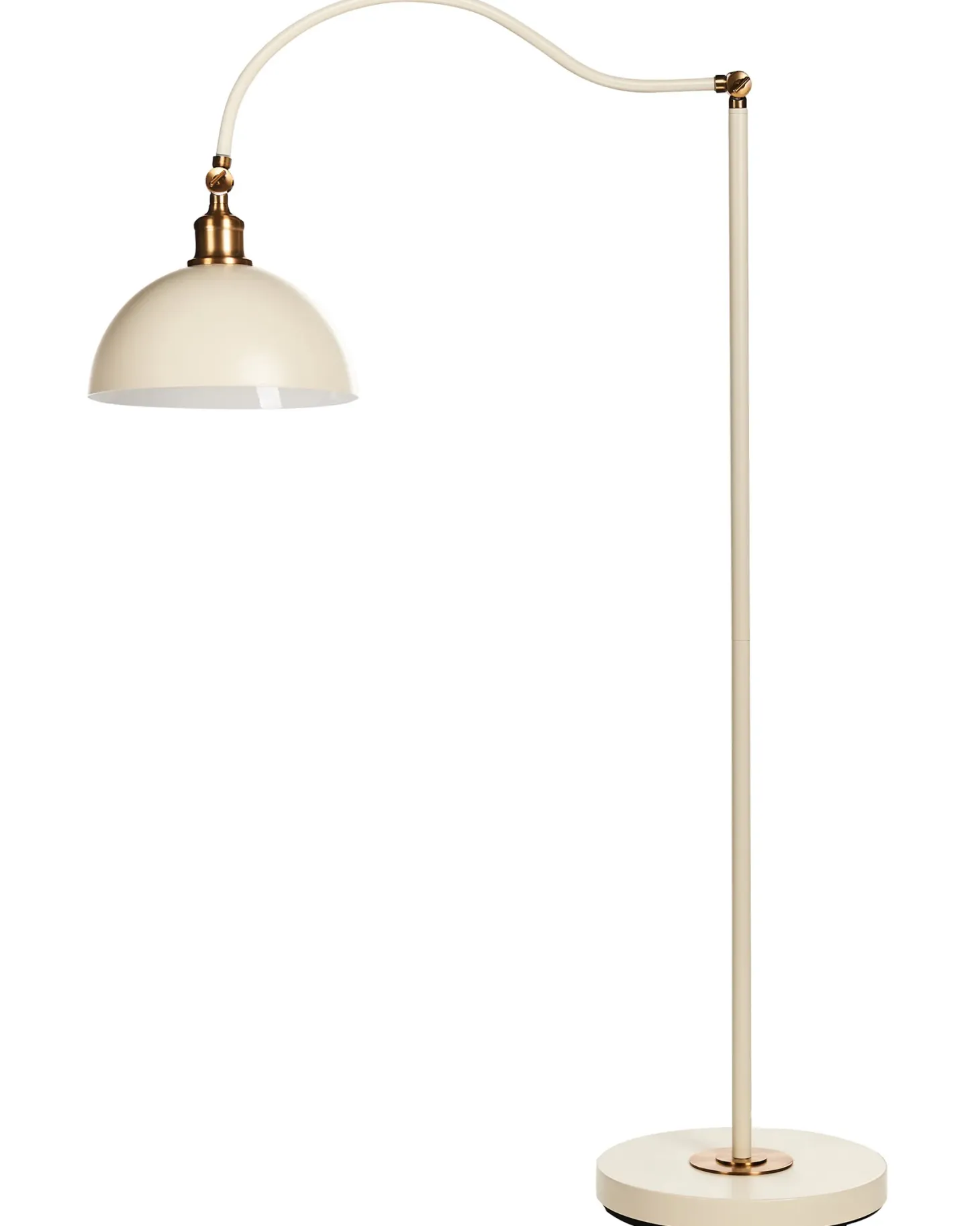 Lampa podłogowa LENNON Regulowana Metal Jasnobeżowy