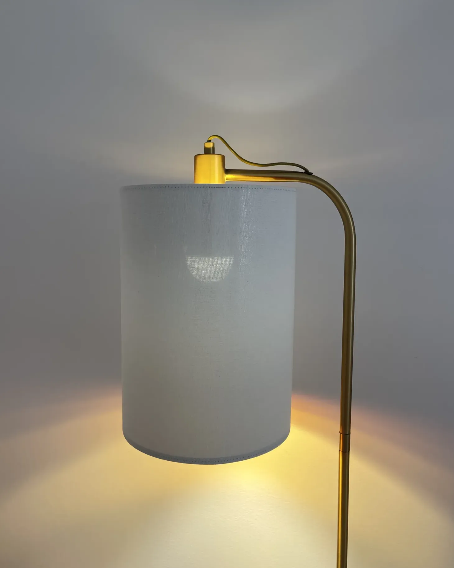 Lampa podłogowa LIBERIA Metal Miedziany