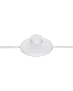 Lampa podłogowa LOURENS Metal Złamana biel