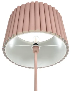 Lampa podłogowa LOURENS Metal Jasnobrązowy