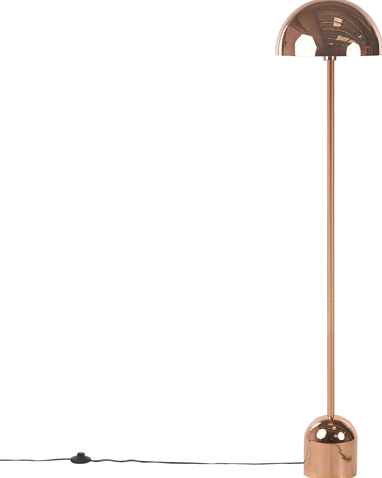 Lampa podłogowa MACASIA Metal Miedziany