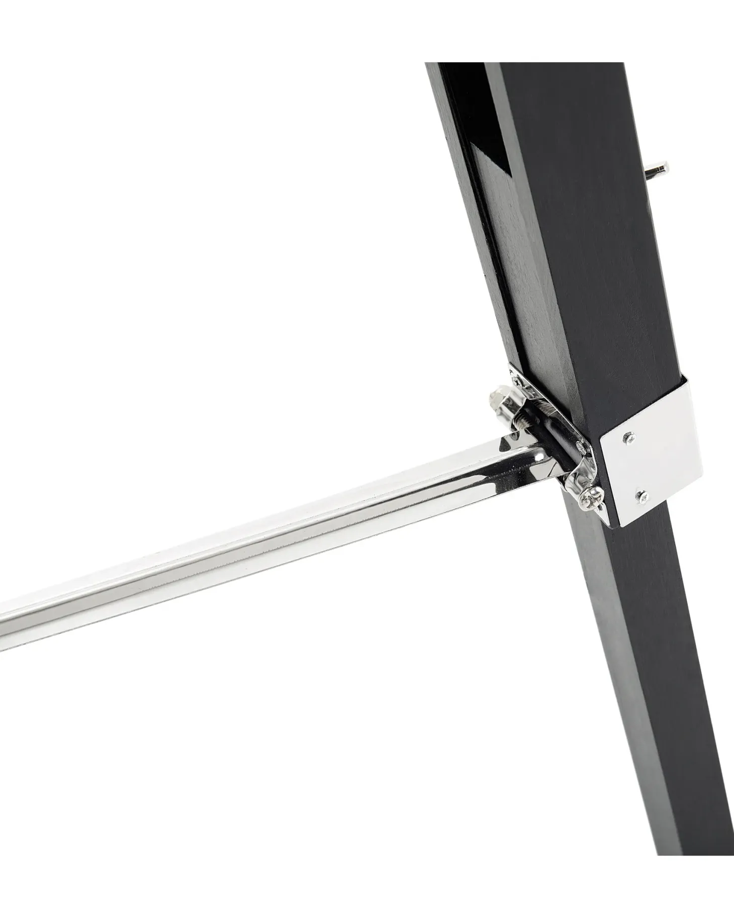 Lampa podłogowa MADEIRA Drewno sosnowe Czarny