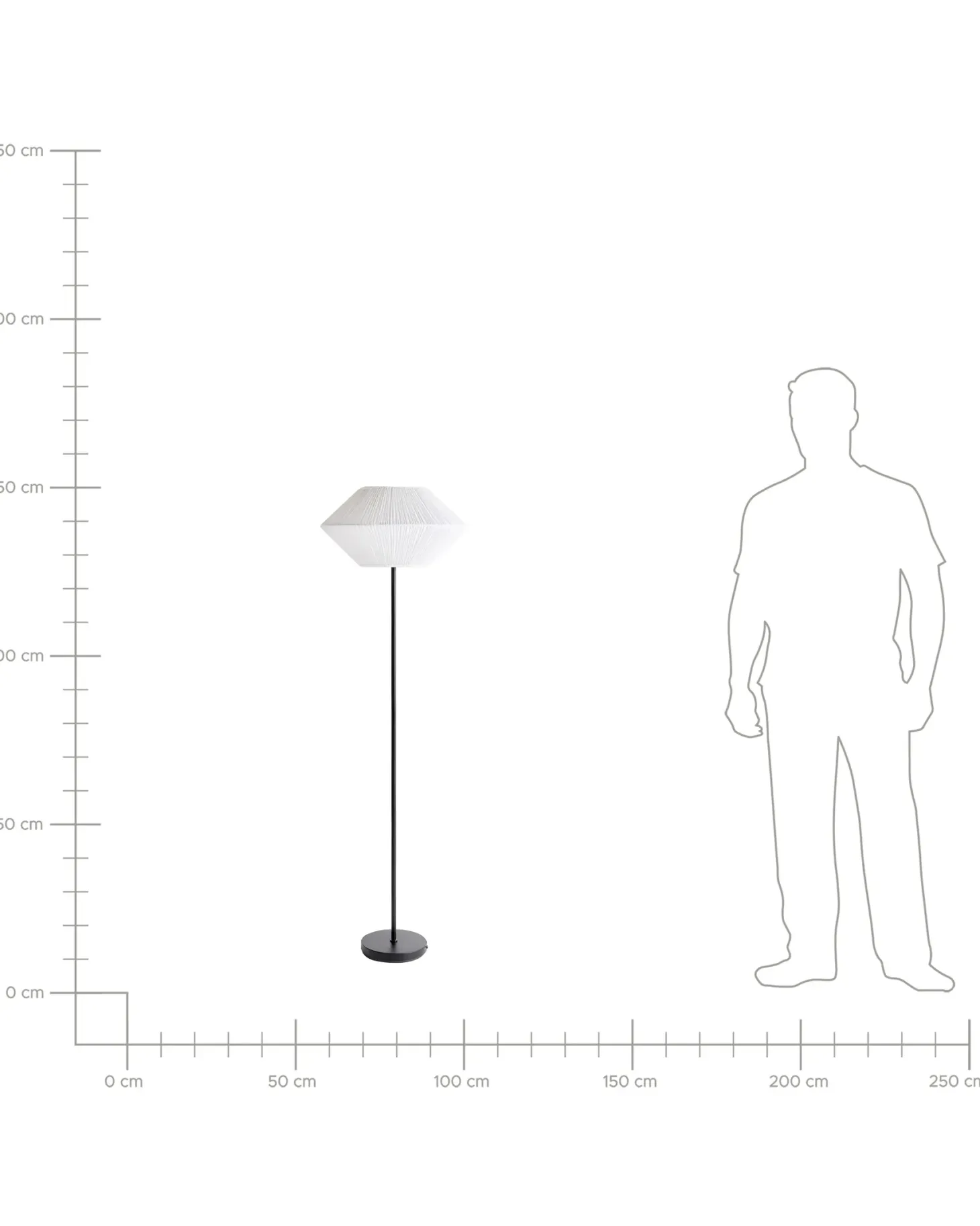 Lampa podłogowa MAKETSI Metal Czarny