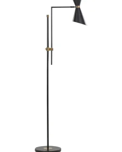 Lampa podłogowa MELAWI Metal Czarny