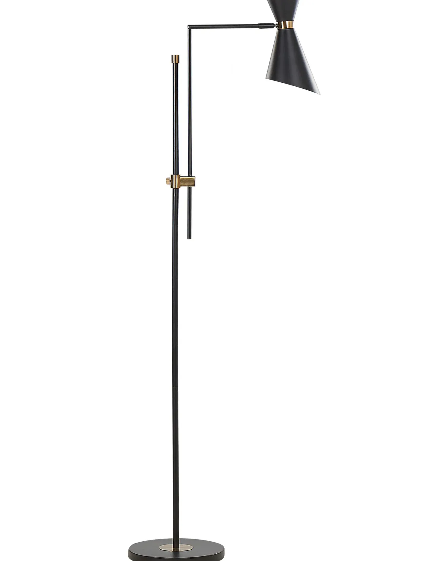 Lampa podłogowa MELAWI Metal Czarny