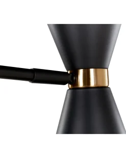 Lampa podłogowa MELAWI Metal Czarny