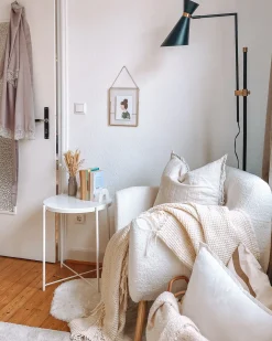 Lampa podłogowa MELAWI Metal Czarny