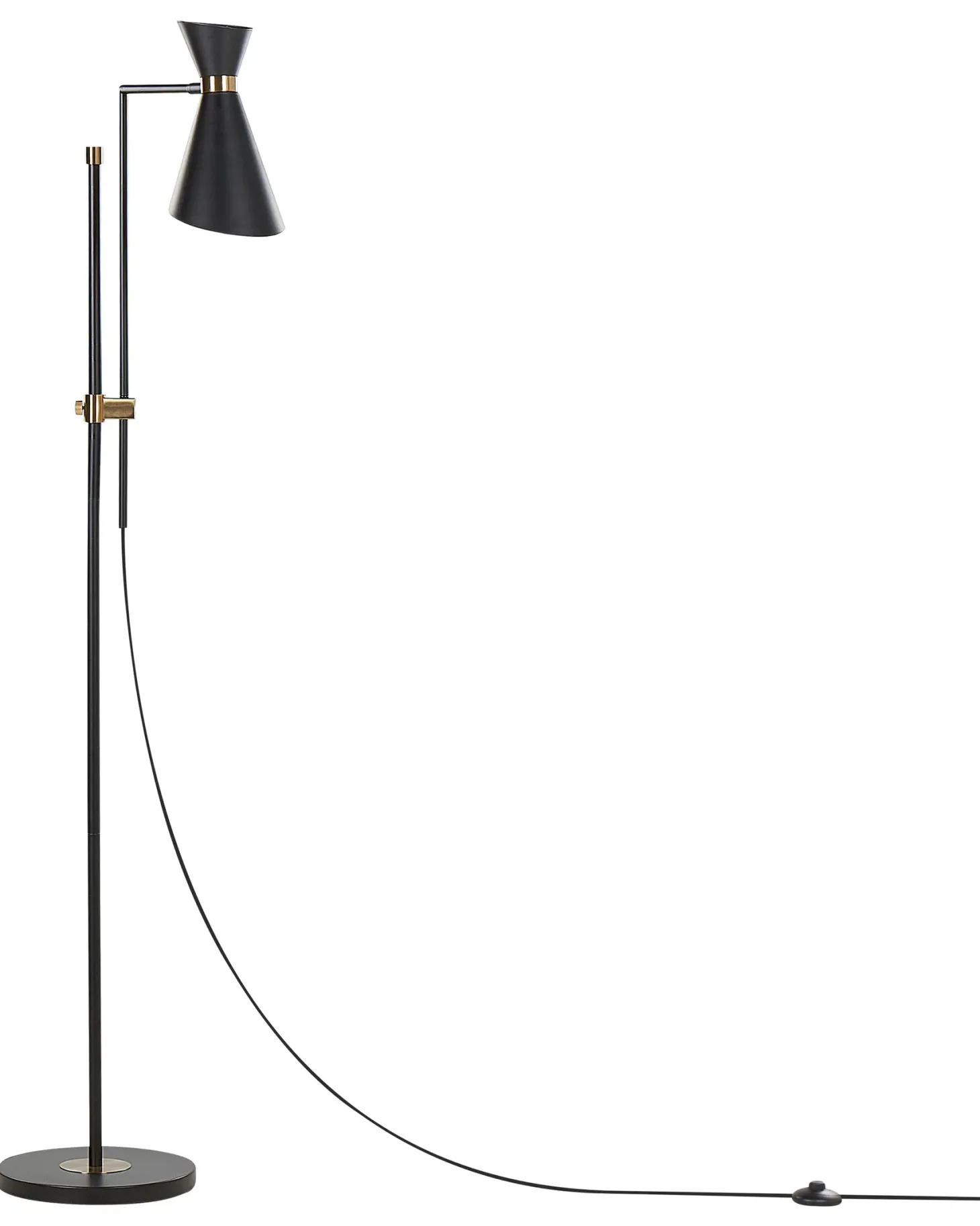 Lampa podłogowa MELAWI Metal Czarny