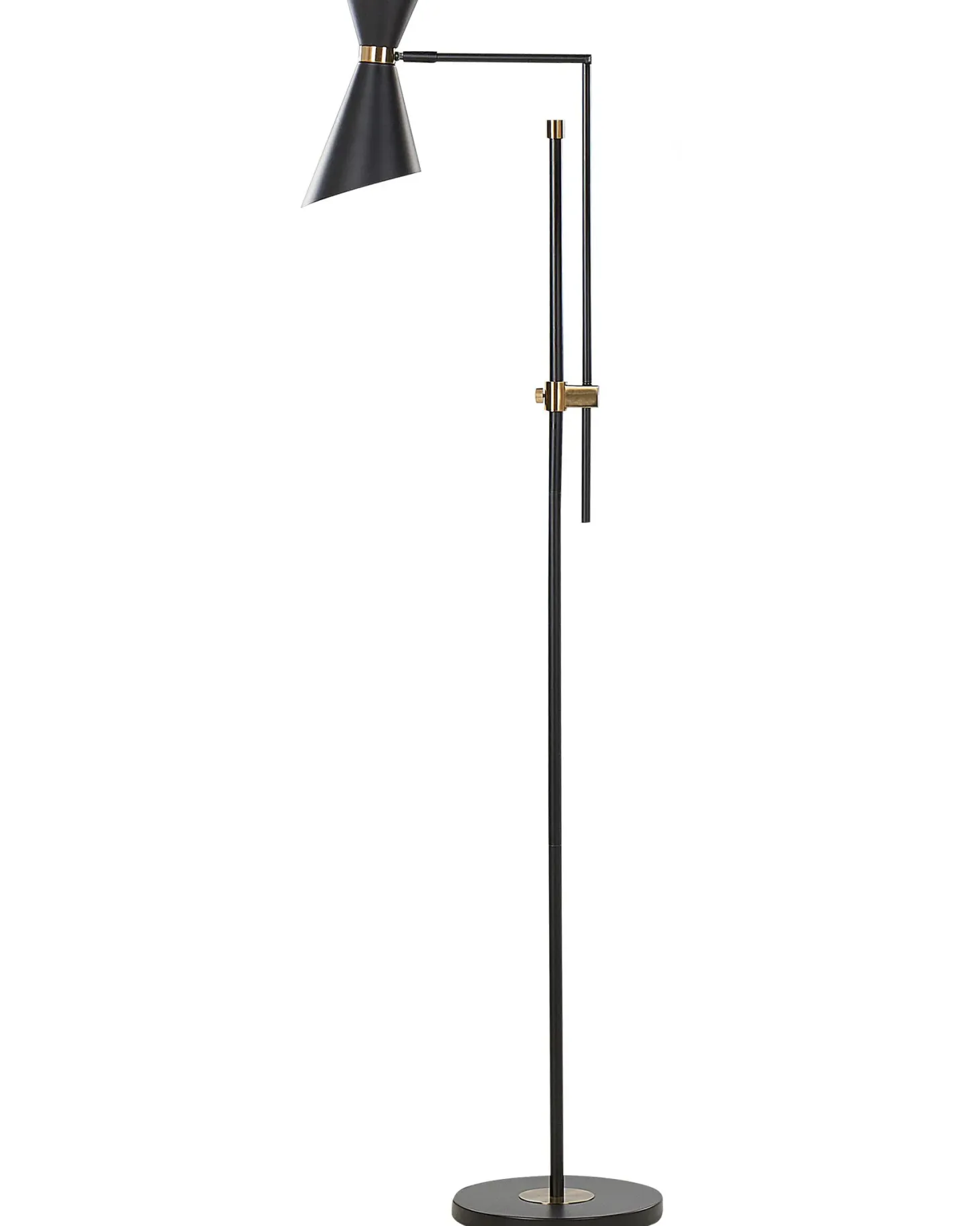 Lampa podłogowa MELAWI Metal Czarny