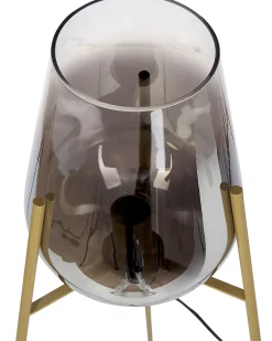 Lampa podłogowa MENA Metal Złoty