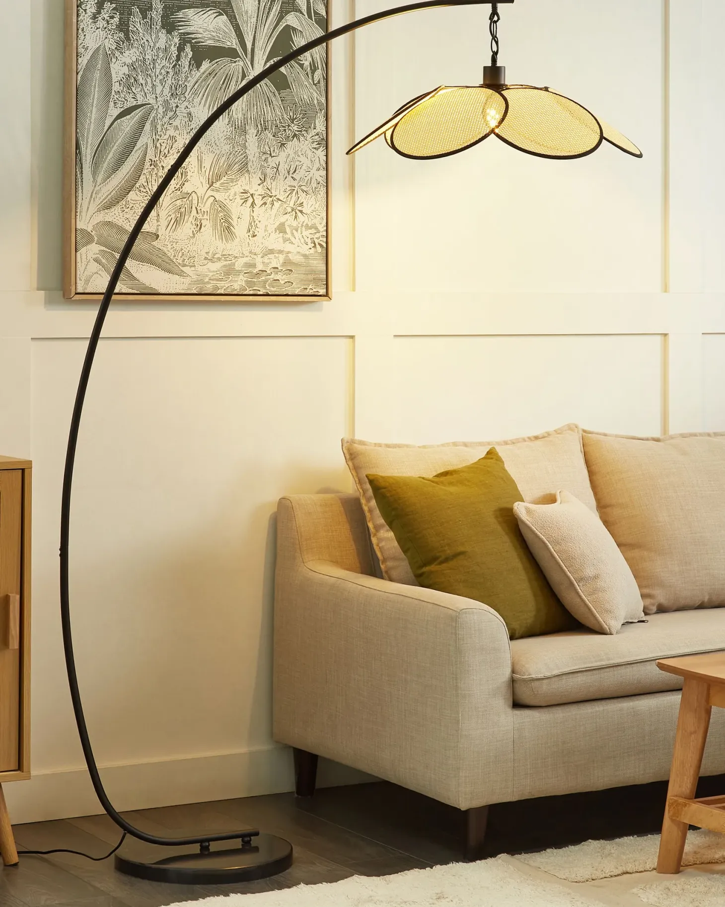 Lampa podłogowa MERRICA Metal Czarny