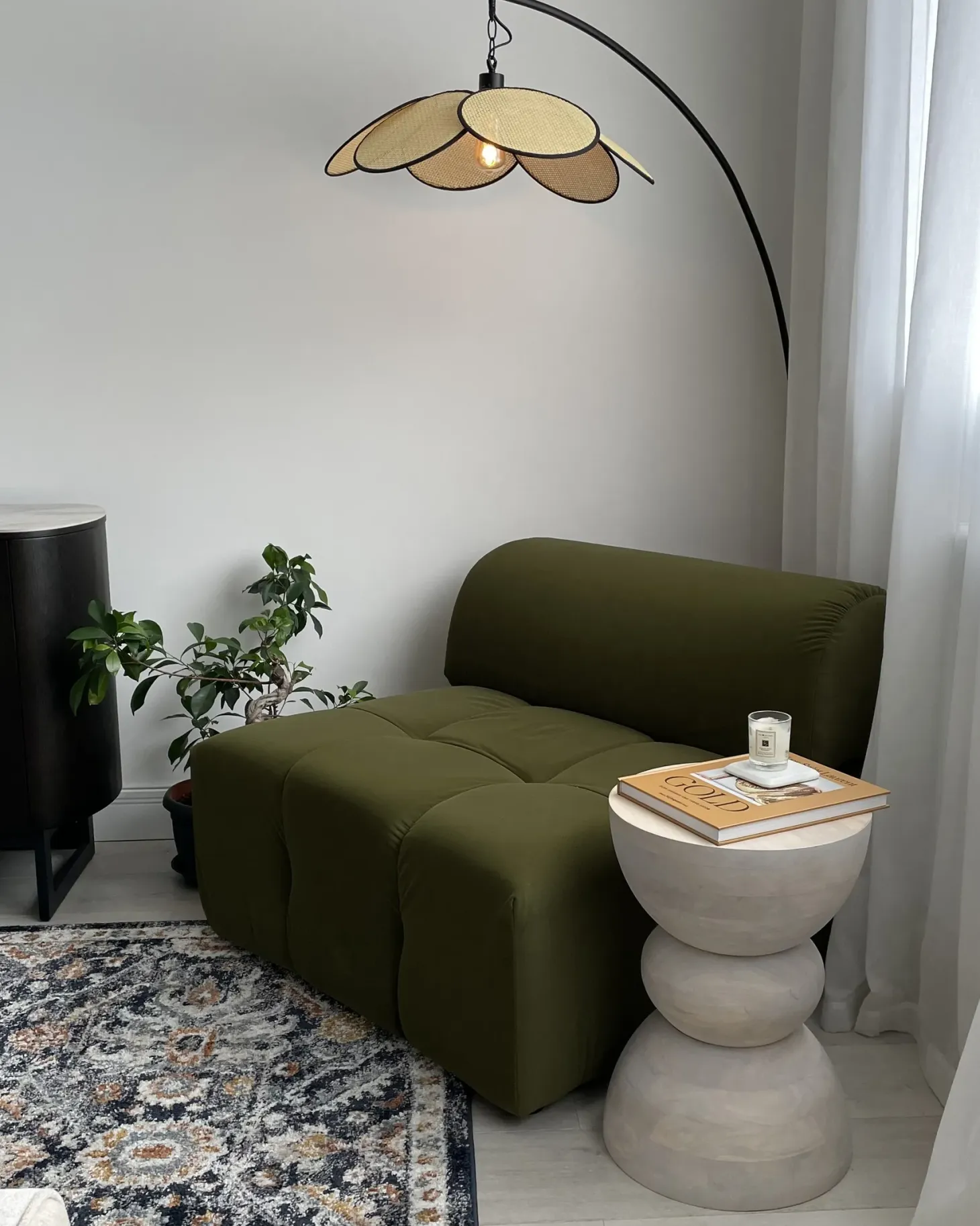 Lampa podłogowa MERRICA Metal Czarny