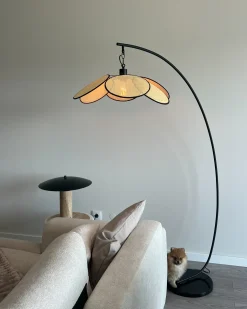 Lampa podłogowa MERRICA Metal Czarny