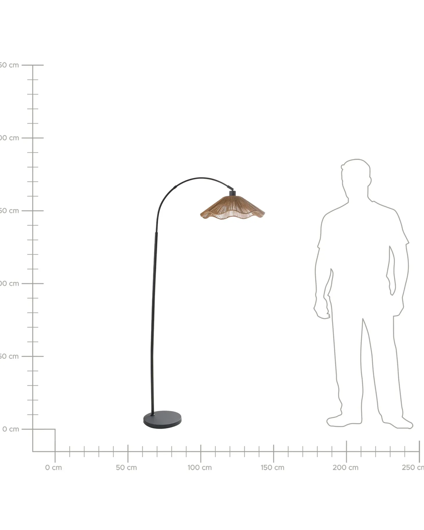 Lampa podłogowa MIGORI Papier Naturalny