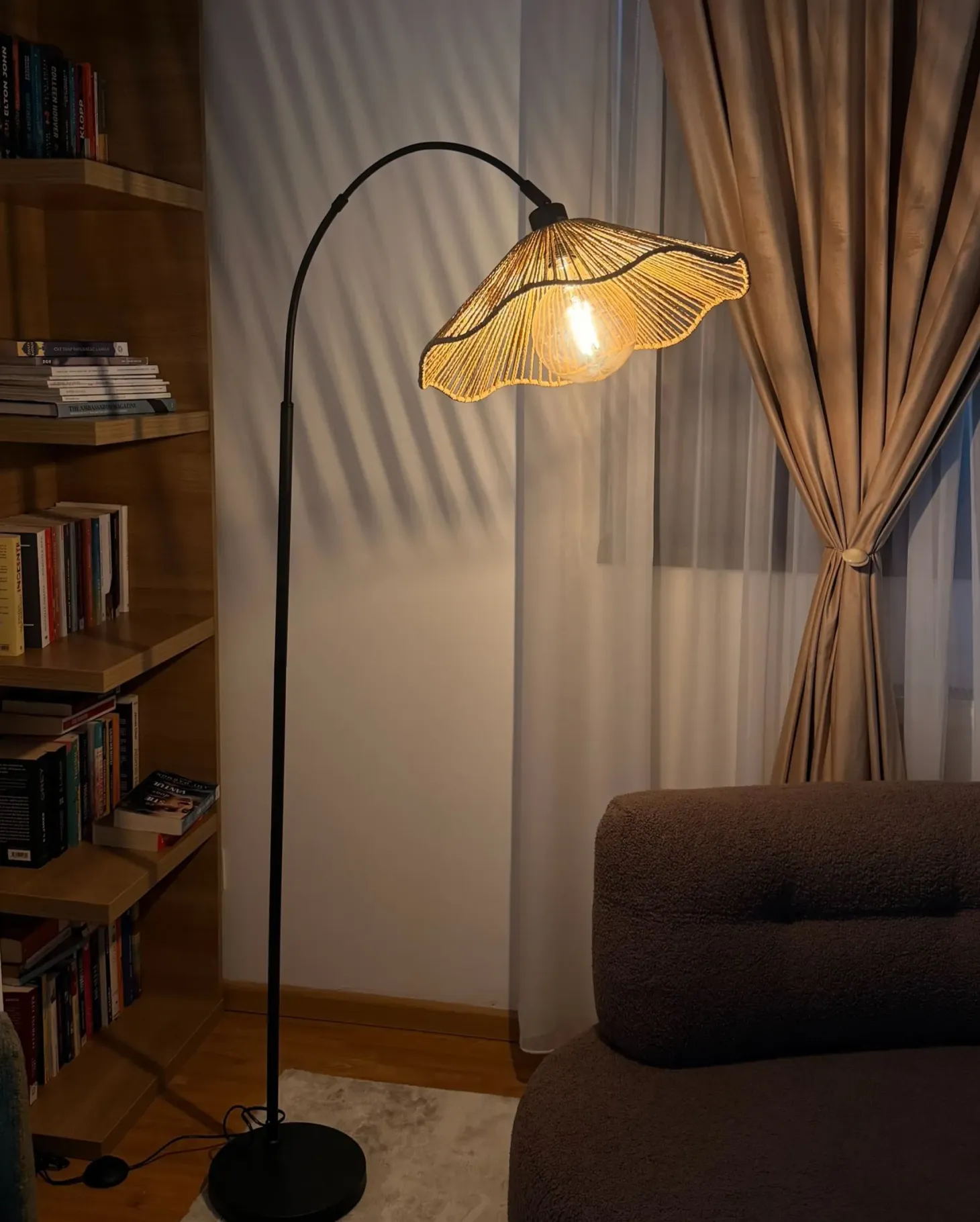 Lampa podłogowa MIGORI Papier Naturalny