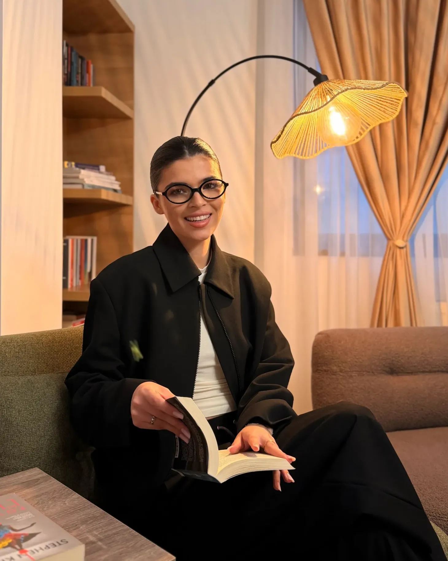 Lampa podłogowa MIGORI Papier Naturalny