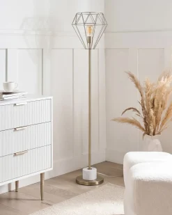 Lampa podłogowa MOONI Metal Mosiężny