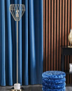 Lampa podłogowa MOONI Metal Mosiężny