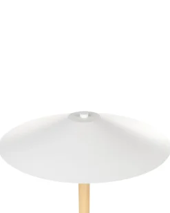 Lampa podłogowa MOPPY Drewno dębowe Biały