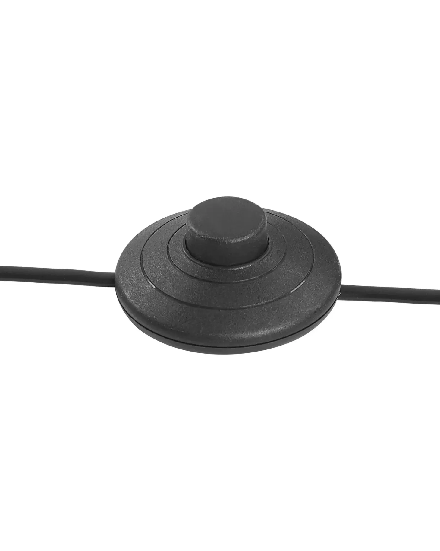 Lampa podłogowa NITRA Drewno dębowe Czarny