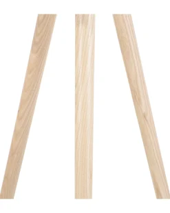 Lampa podłogowa NITRA Drewno dębowe Szary