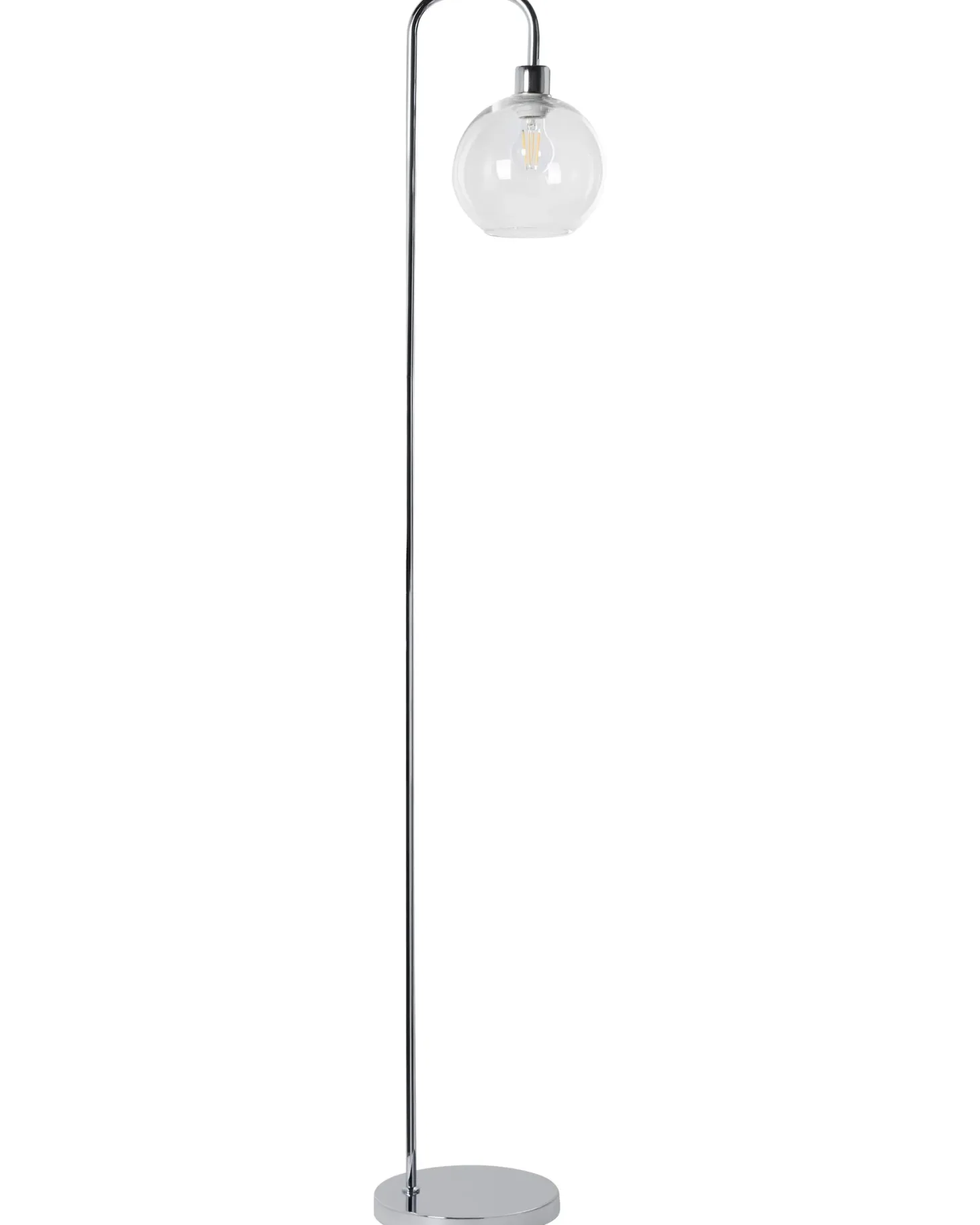 Lampa podłogowa OKAVANGO Metal Srebrny